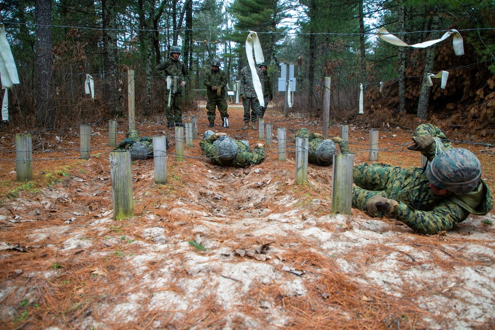 Fort McCoy Obstacle and Leadership Reaction Courses