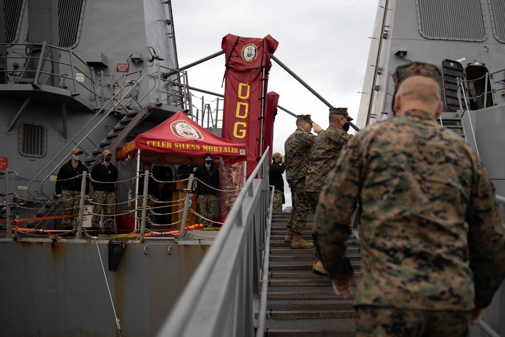 USS Ralph Johnson (DDG 114) participates in Resolute Dragon 21