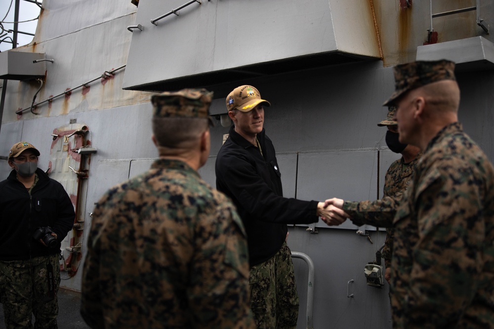 USS Ralph Johnson (DDG 114) participates in Resolute Dragon 21