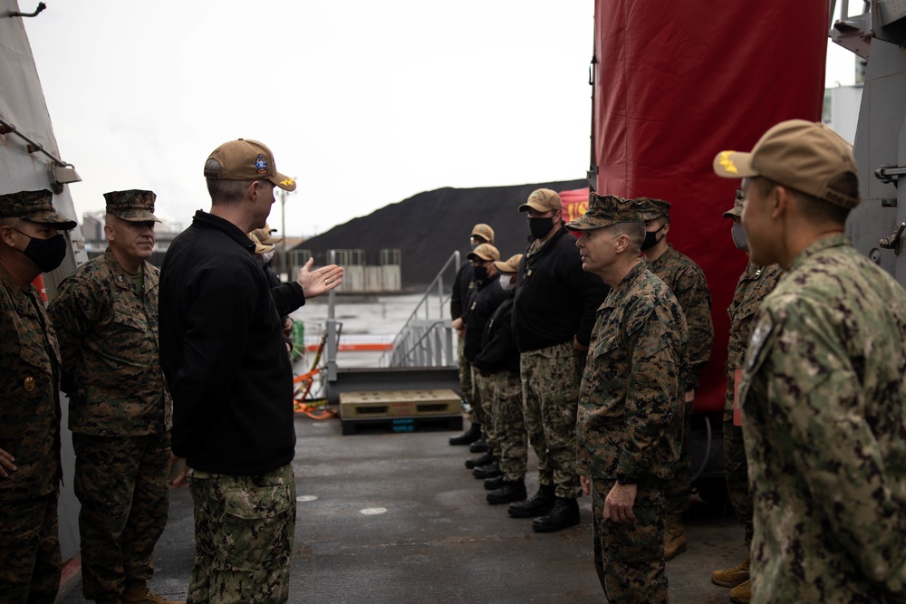 USS Ralph Johnson (DDG 114) participates in Resolute Dragon 21