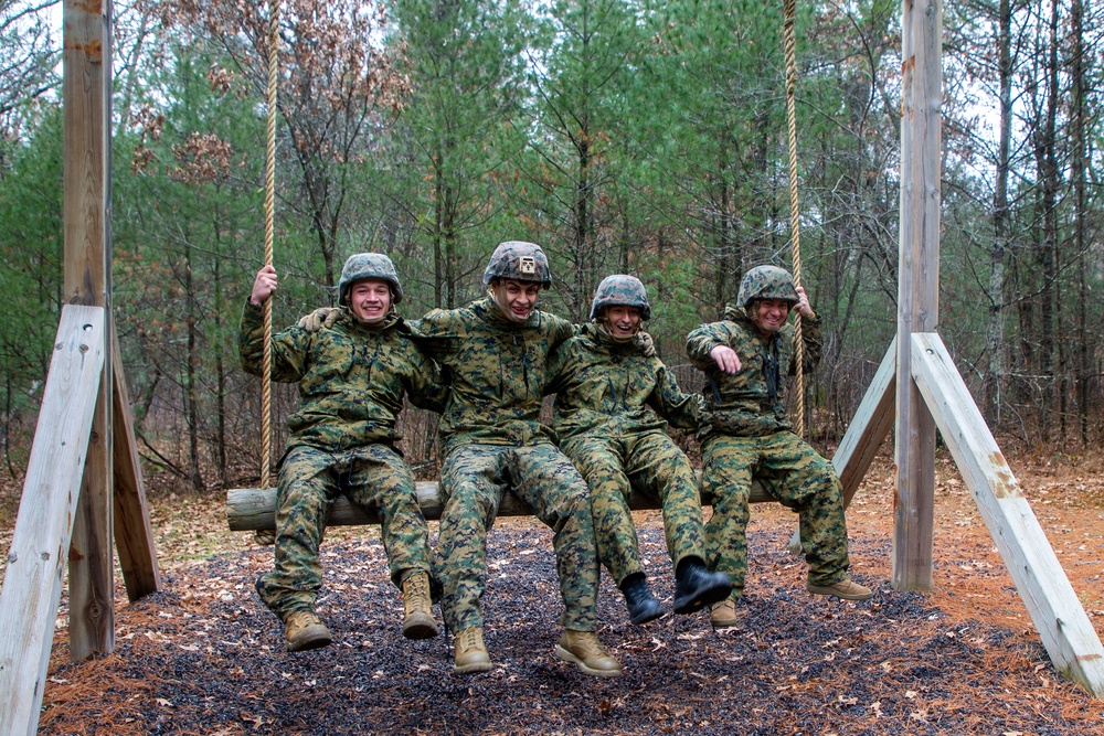 Fort McCoy Obstacle and Leadership Reaction Courses