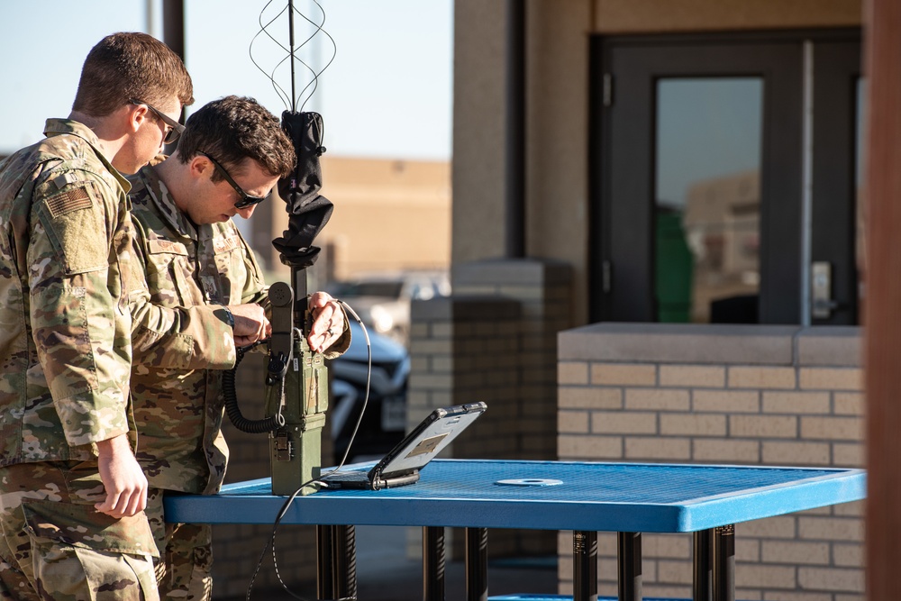 Three Air National Guard wings participate in Mobile User Objective System training