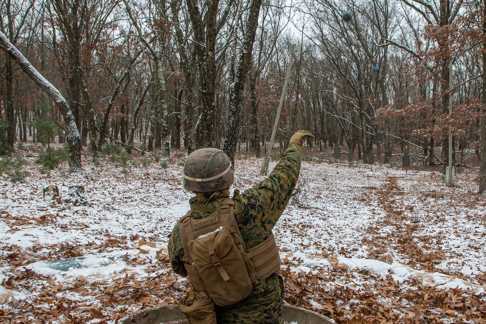 Fort McCoy Cold Weather Grenade Range