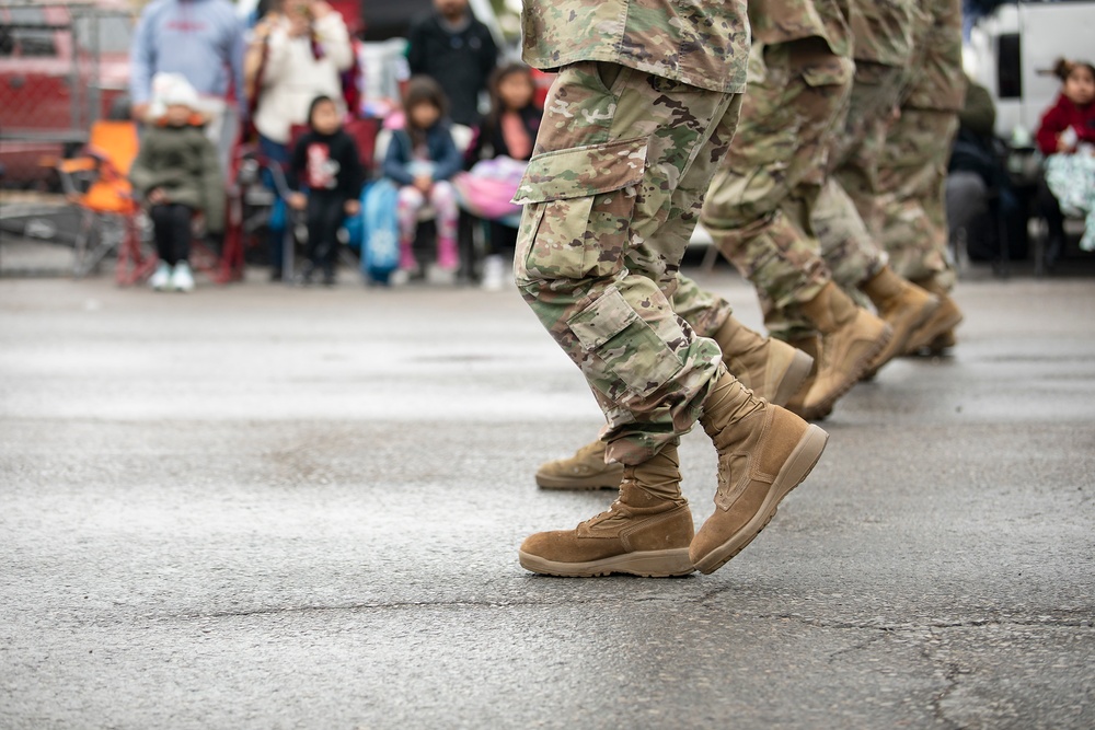 DVIDS Images Bliss Soldiers help lead 85th Sun Bowl Parade [Image 1