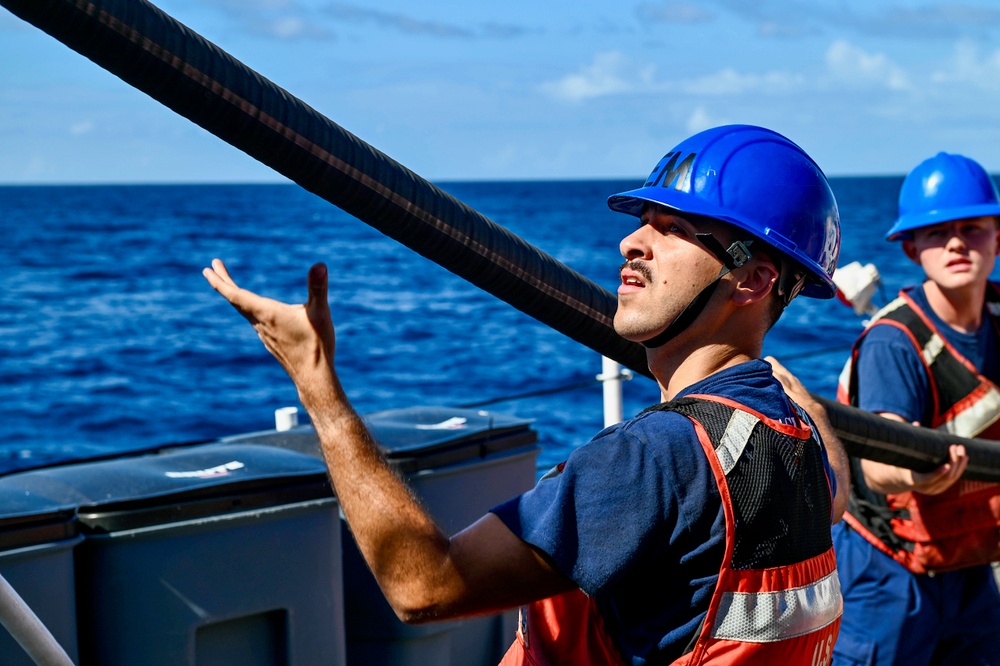 Thetis conduits fueling exercise with fast response cutters