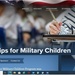 Scholarships  for Military Children applications open today