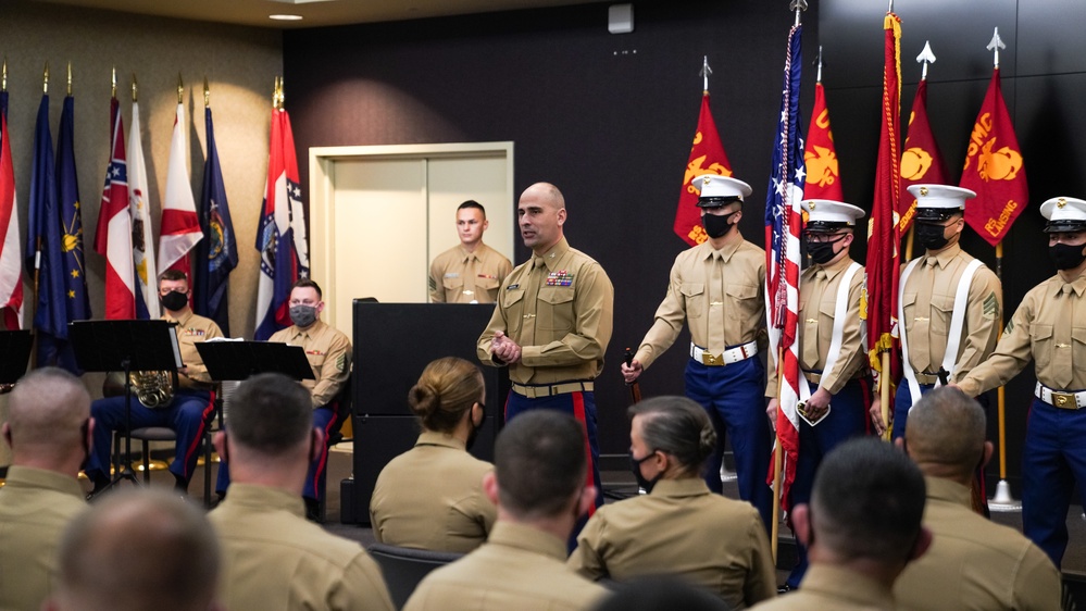 4th Marine Corps District Change of Command Ceremony