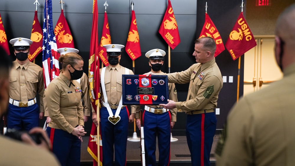 4th Marine Corps District Change of Command Ceremony
