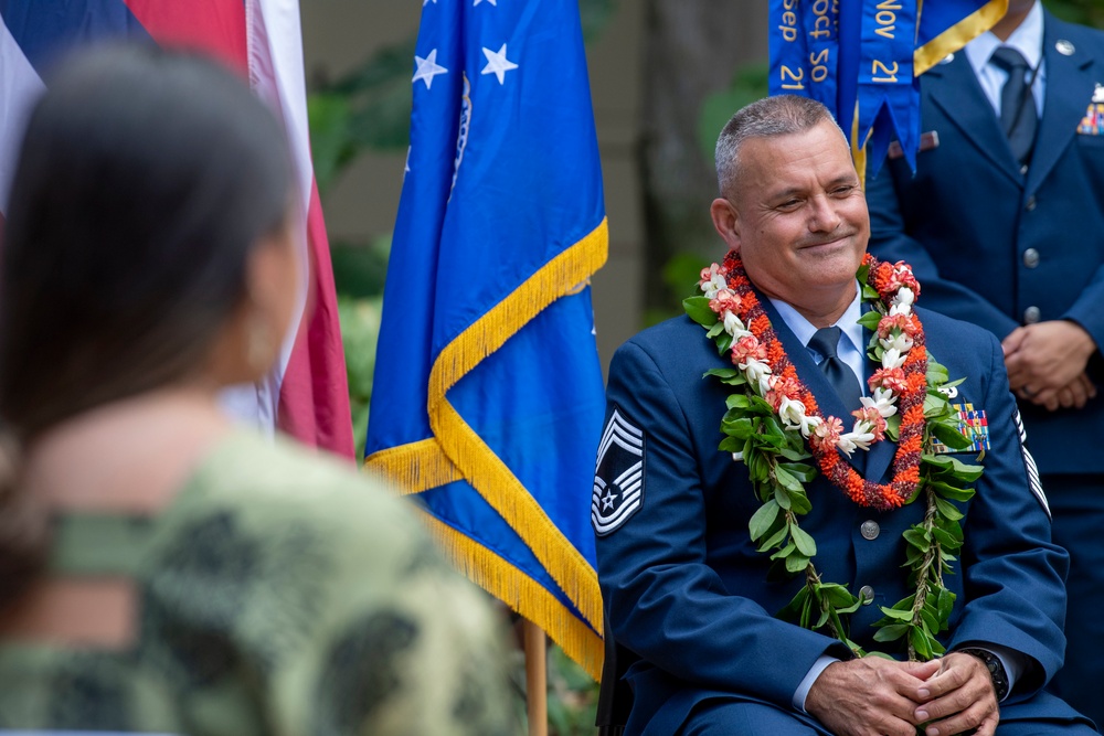 Chief Master Sergeant George Silva Retires After 32 Years of Dedicated Service