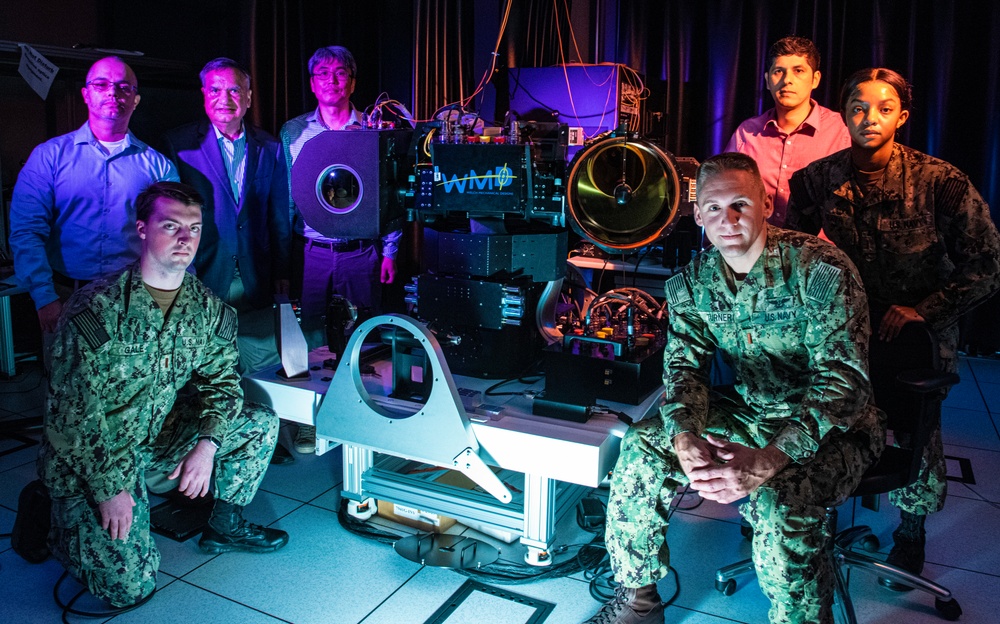 NPS Researchers Use High-Tech Optics, Artificial Intelligence to Advance Laser Weapons Systems