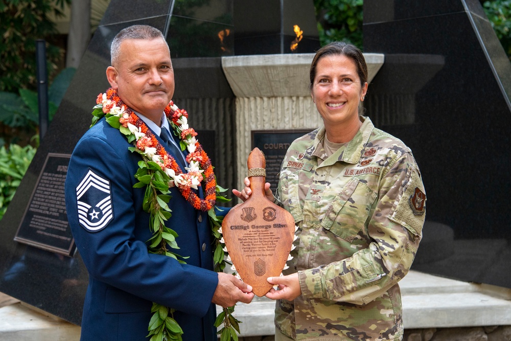 Chief Master Sergeant George Silva Retires After 32 Years of Dedicated Service