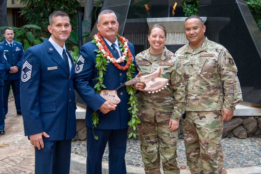 Chief Master Sergeant George Silva Retires After 32 Years of Dedicated Service