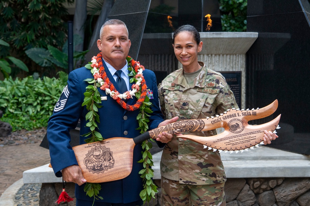 Chief Master Sergeant George Silva Retires After 32 Years of Dedicated Service