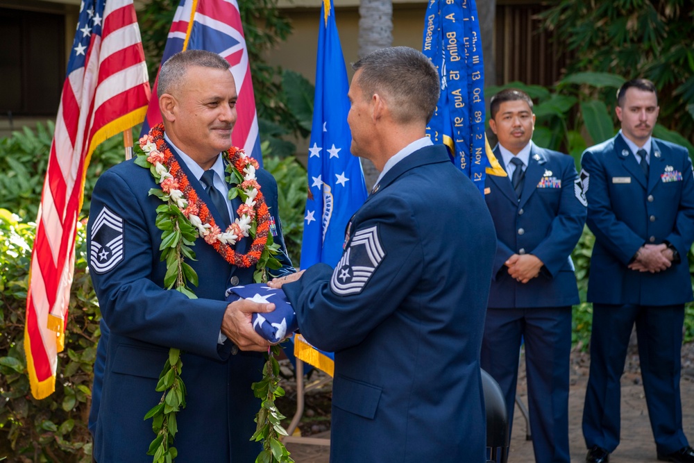 Chief Master Sergeant George Silva Retires After 32 Years of Dedicated Service