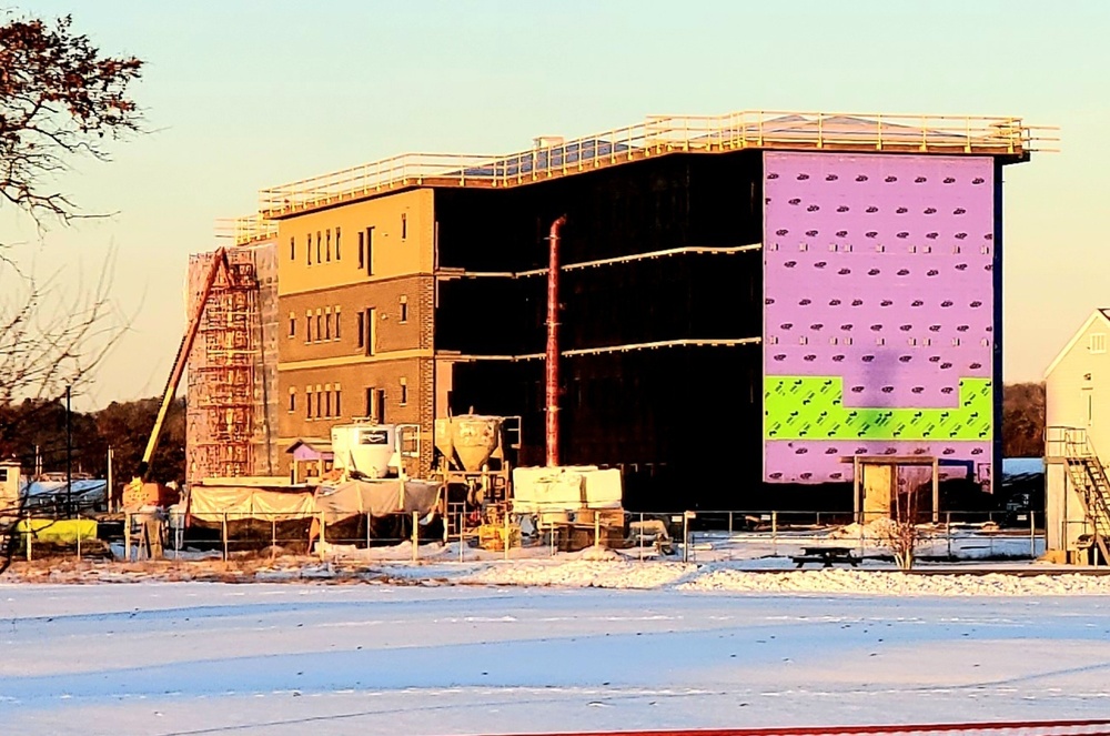 Construction of fiscal year 2020-funded barracks project continues at Fort McCoy