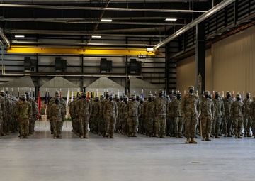 1st Infantry Division Soldiers Return from Operation Inherent Resolve Deployment