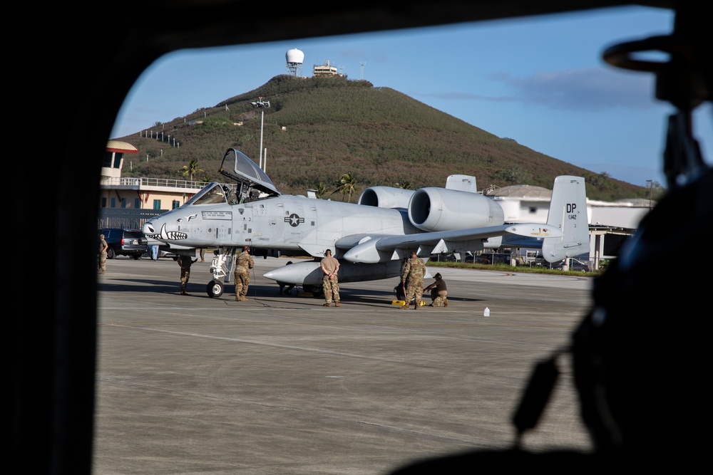 Marine Aircraft Group 24 Conducts Air-Delivered Ground Refueling of Air Force A-10 Thunderbolt II Jets