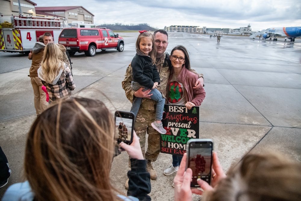 W.Va. Army National Guard's 111th Engineer Brigade Returns Home After Middle East Deployment