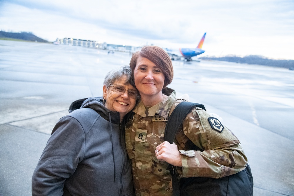 W.Va. Army National Guard's 111th Engineer Brigade Returns Home After Middle East Deployment