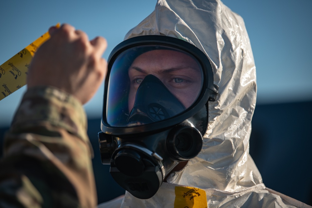 45th Medical Group Holds CBRN Response Exercise