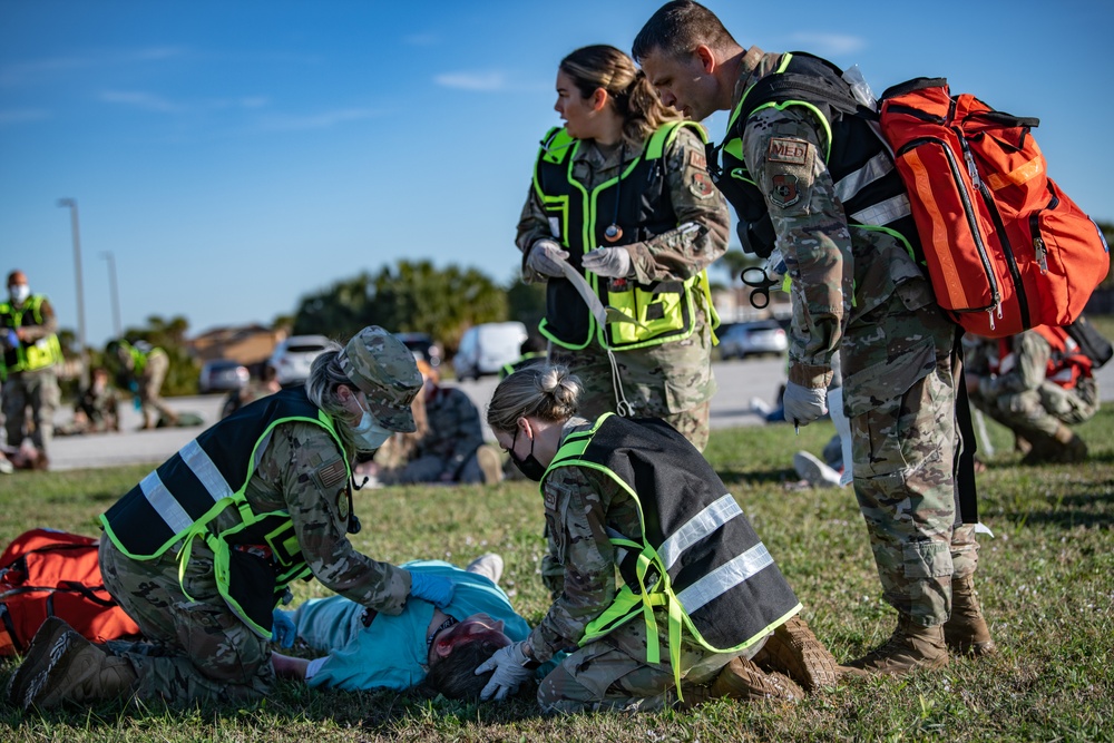 45th Medical Group Holds CBRN Response Exercise