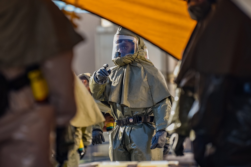 45th Medical Group Holds CBRN Response Exercise