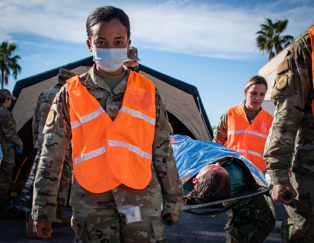 45th Medical Group Holds CBRN Response Exercise