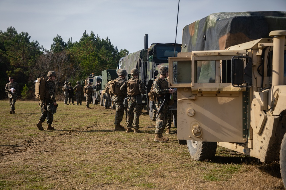 2nd Maintenance Battalion Field Exercise