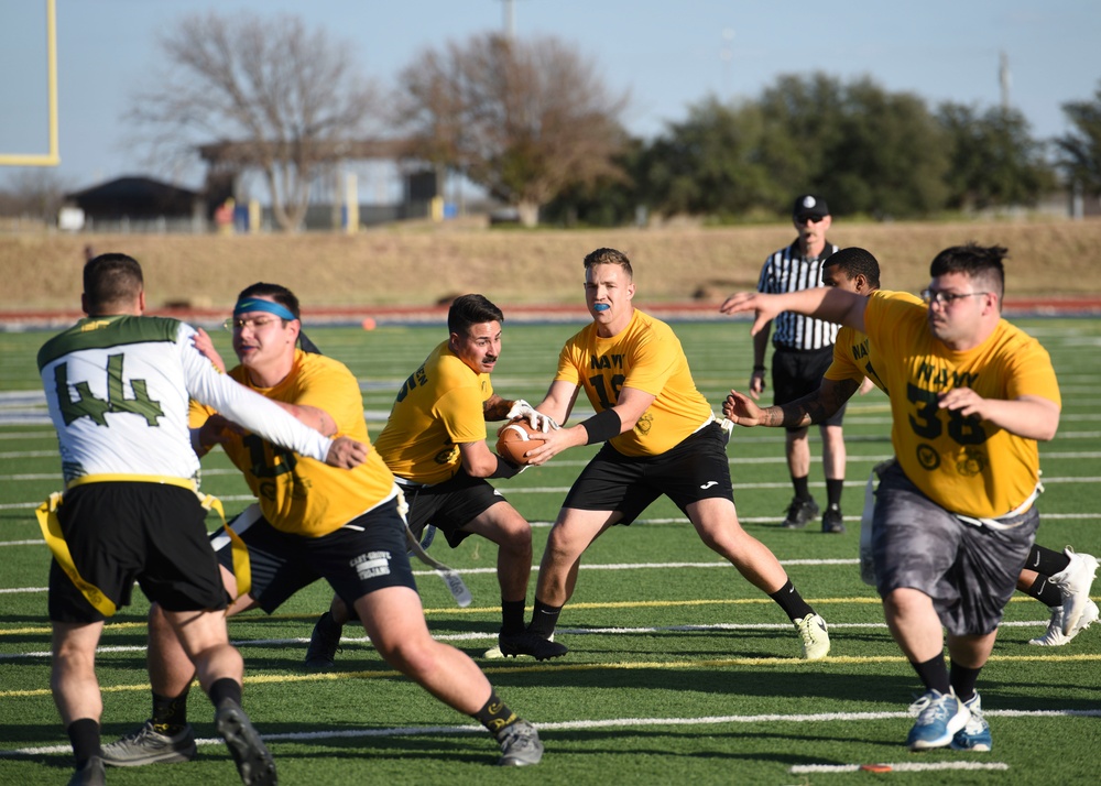 Army vs Navy Flag Football Game 2021
