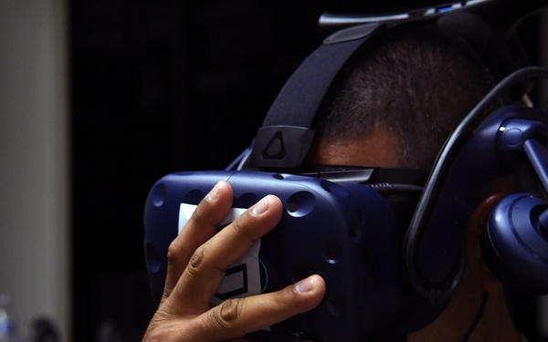 195th Wing spearheads VR training for Air Guard security forces