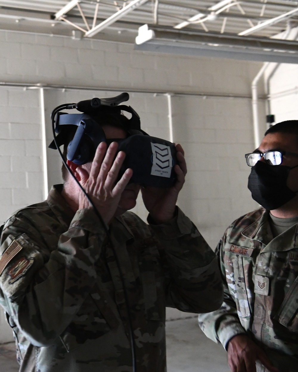 195th Wing spearheads VR training for Air Guard security forces