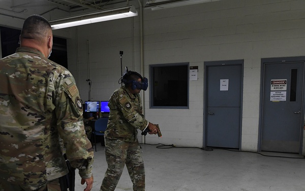 195th Wing spearheads VR training for Air Guard security forces