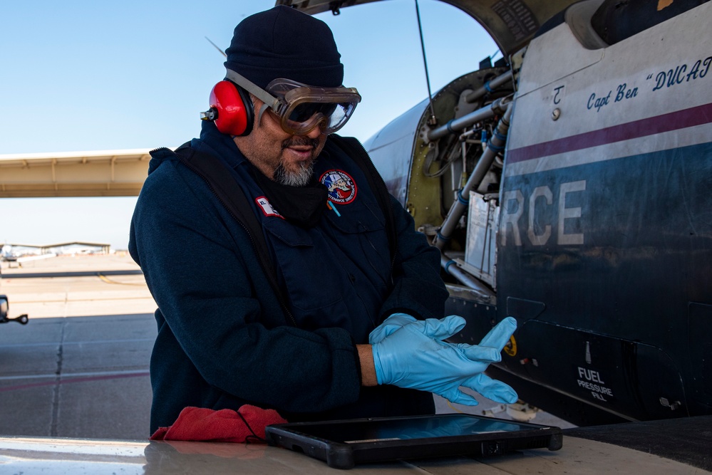 Maintenance at Laughlin