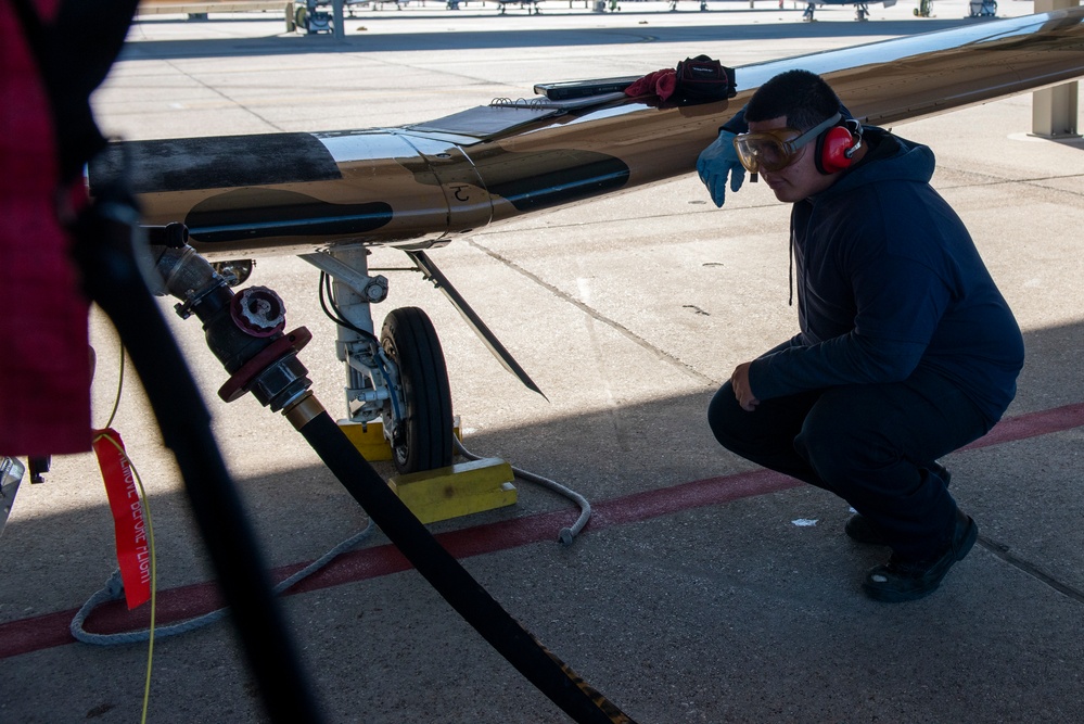 Maintenance at Laughlin