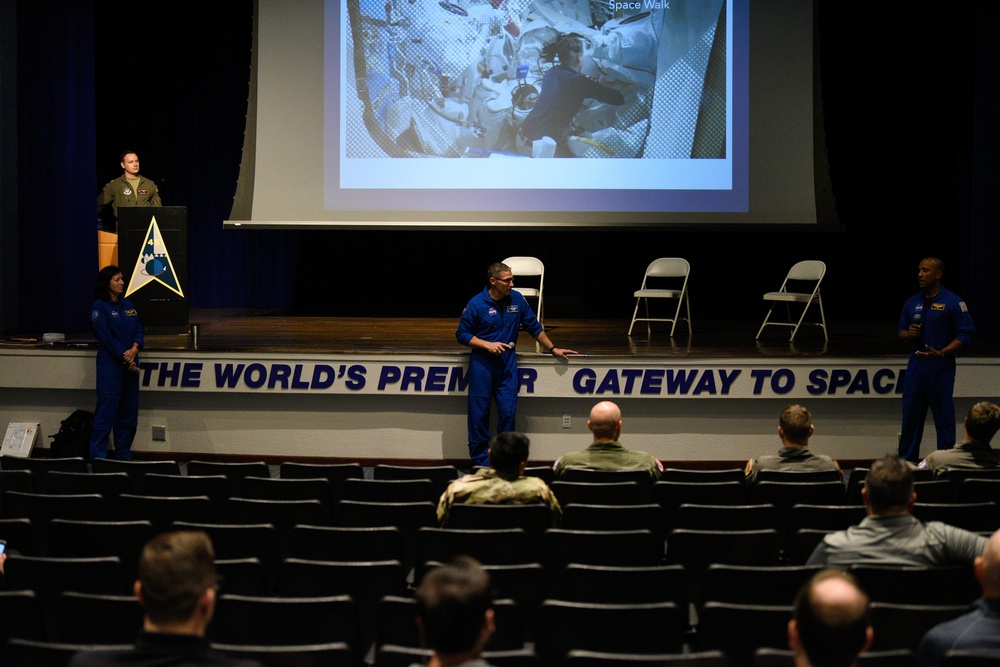 Crew-1 Astronauts visit Patrick Space Force Base and Cape Canaveral Space Force Station