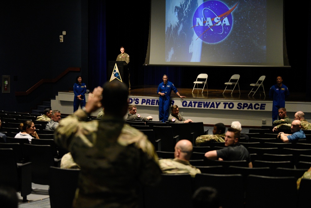 Crew-1 Astronauts visit Patrick Space Force Base and Cape Canaveral Space Force Station