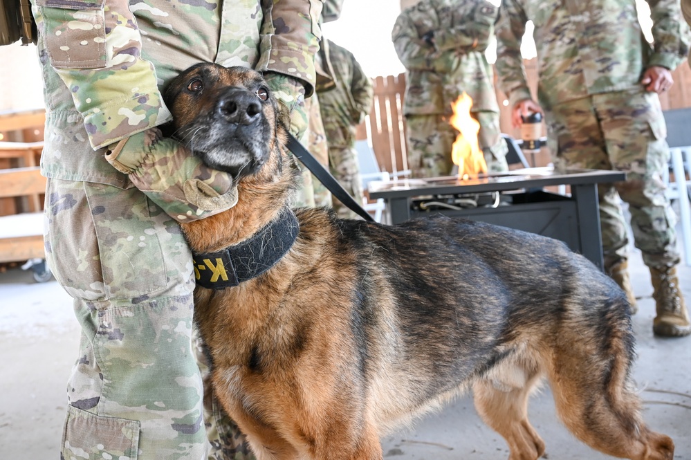 75th SFS hold retirement celebration for two MWDs
