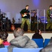 U.S. Fleet Forces Band Plays for Afghan Evacuees at Fort Pickett