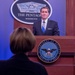 Pentagon Press Briefing