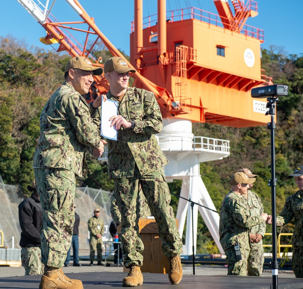 USS Ronald Reagan (CVN 76) Frocking Ceremony