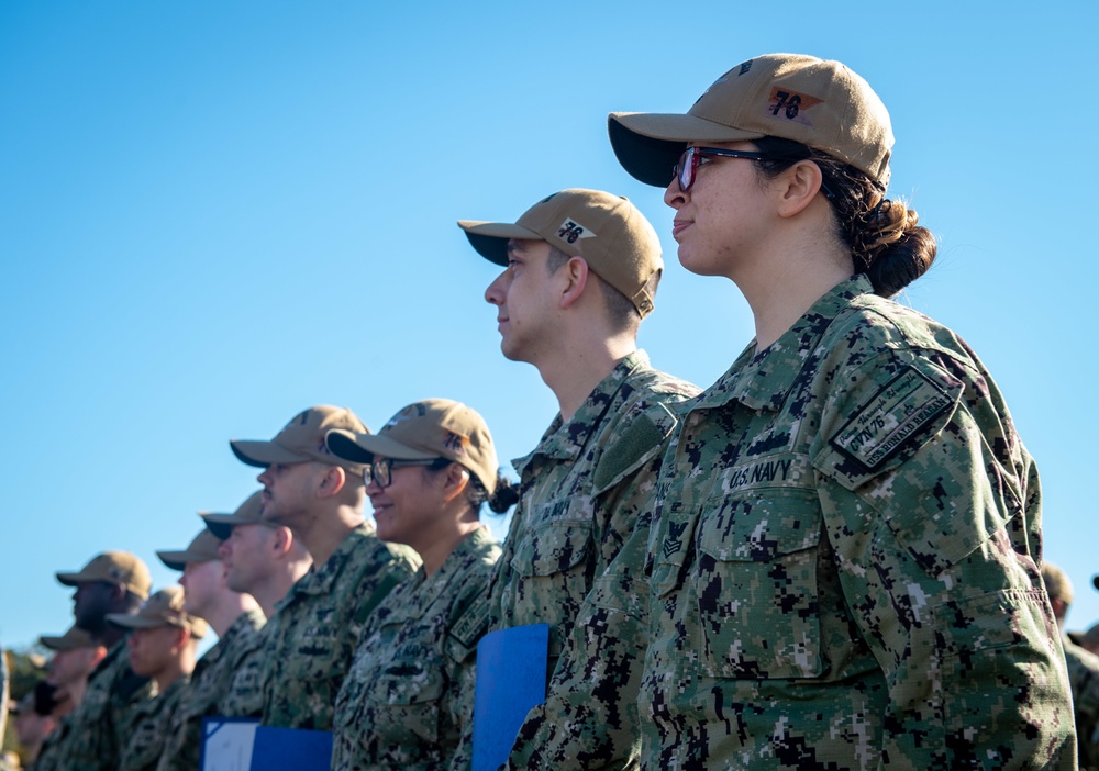 USS Ronald Reagan (CVN 76) Frocking Ceremony