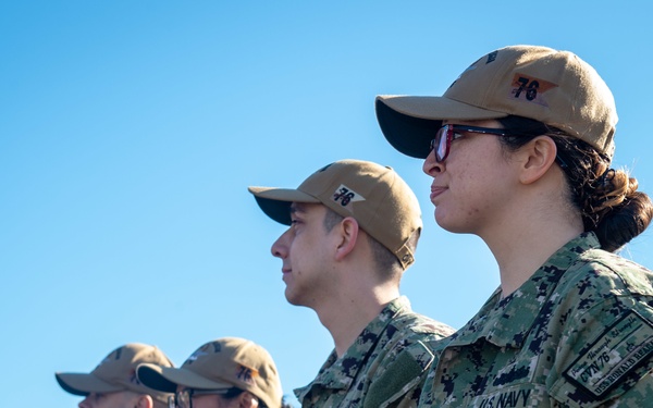USS Ronald Reagan (CVN 76) Frocking Ceremony