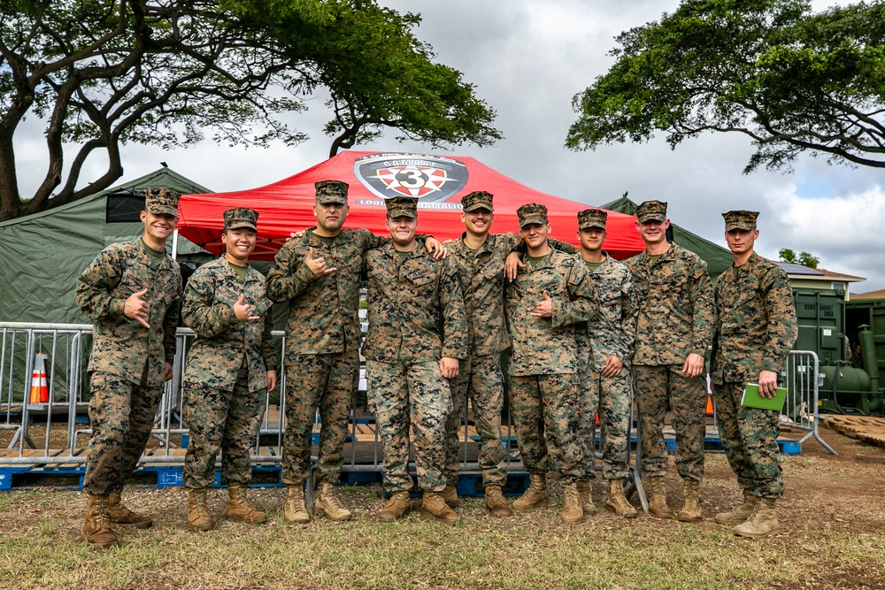 Marines with CLR-3 respond in support of Joint Base Pearl Harbor-Hickam residents