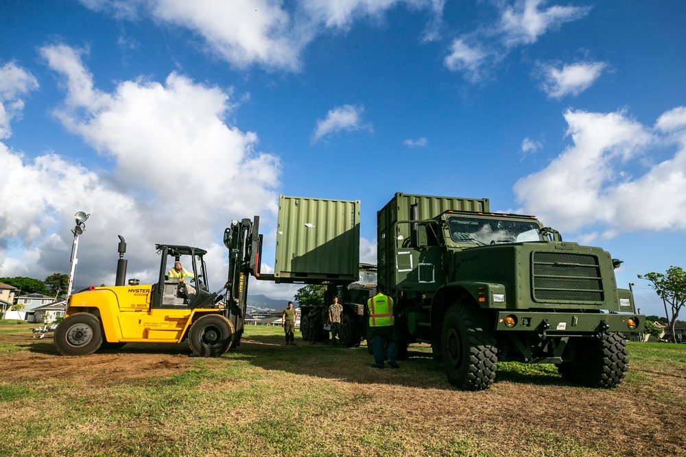 Marines with CLR-3 respond in support of Joint Base Pearl Harbor-Hickam residents