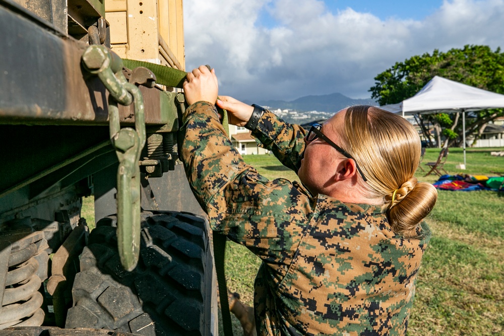 Marines with CLR-3 respond in support of Joint Base Pearl Harbor-Hickam residents