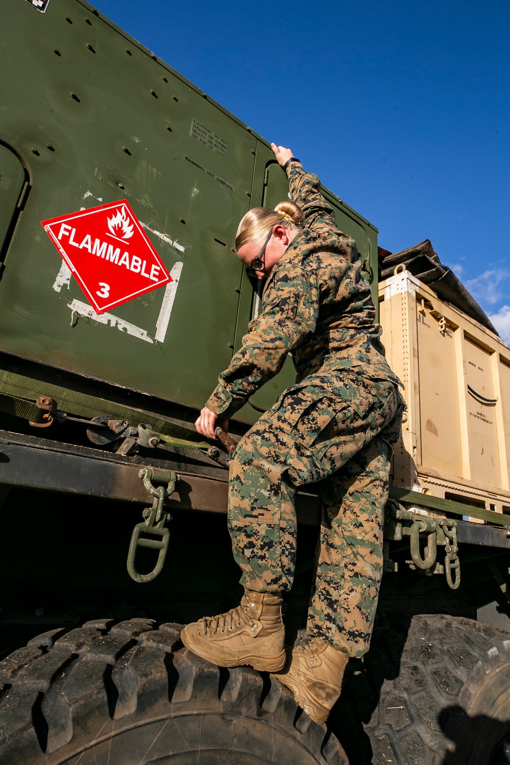 Marines with CLR-3 respond in support of Joint Base Pearl Harbor-Hickam residents