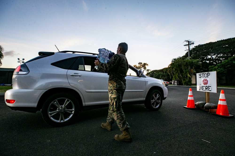 Marines with CLR-3 respond in support of Joint Base Pearl Harbor-Hickam residents