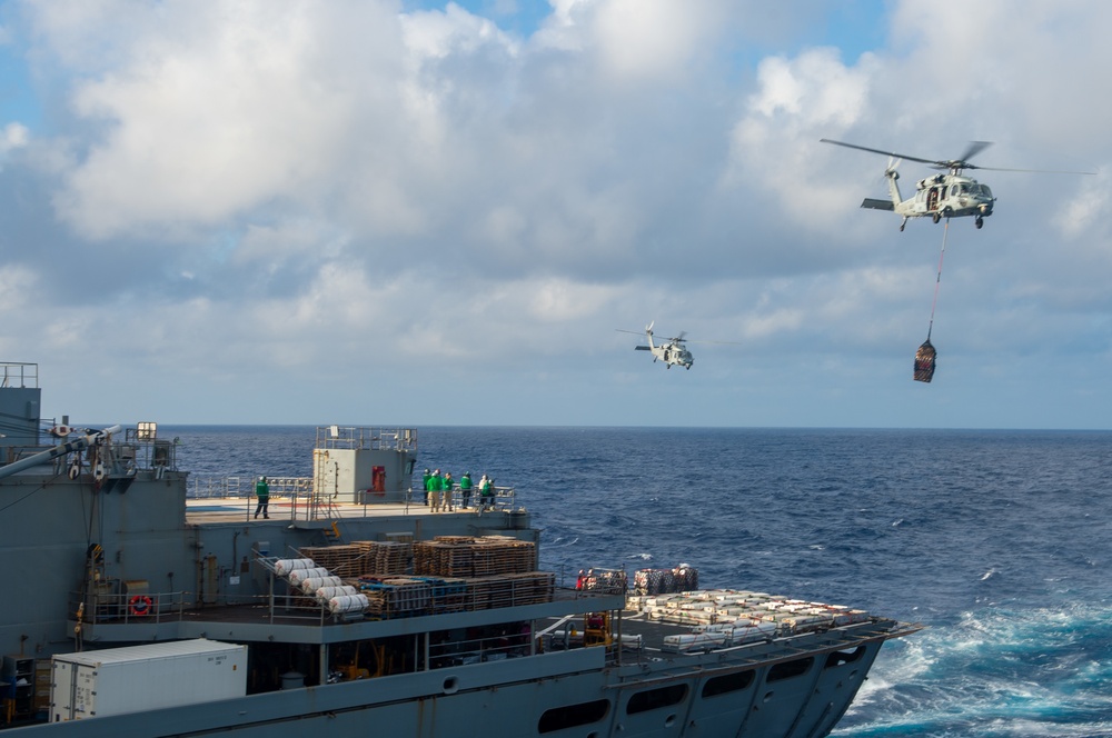 Truman is operating as part of the Harry S. Truman Carrier Strike Group in the Atlantic Ocean in support of naval operations.