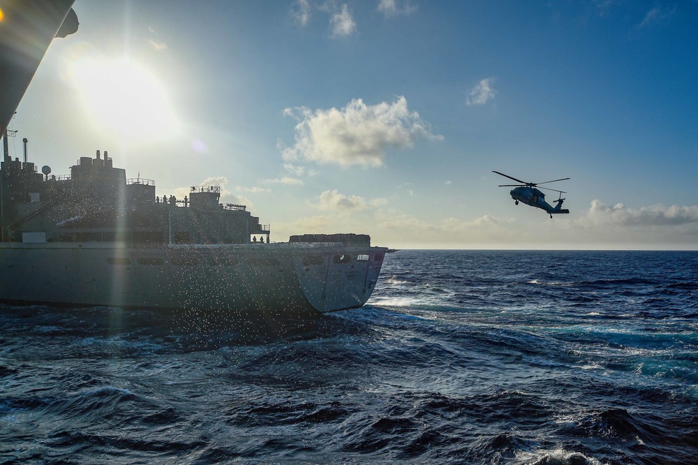 Truman is operating as part of the Harry S. Truman Carrier Strike Group in the Atlantic Ocean in support of naval operations