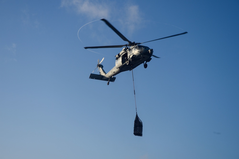 Truman is operating as part of the Harry S. Truman Carrier Strike Group in the Atlantic Ocean in support of naval operations